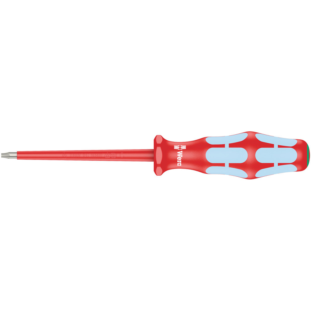 VDE Tournevis isolé pour vis TX, acier inox 3167 i TORX 8 x 80 mm Wera - 05022760001