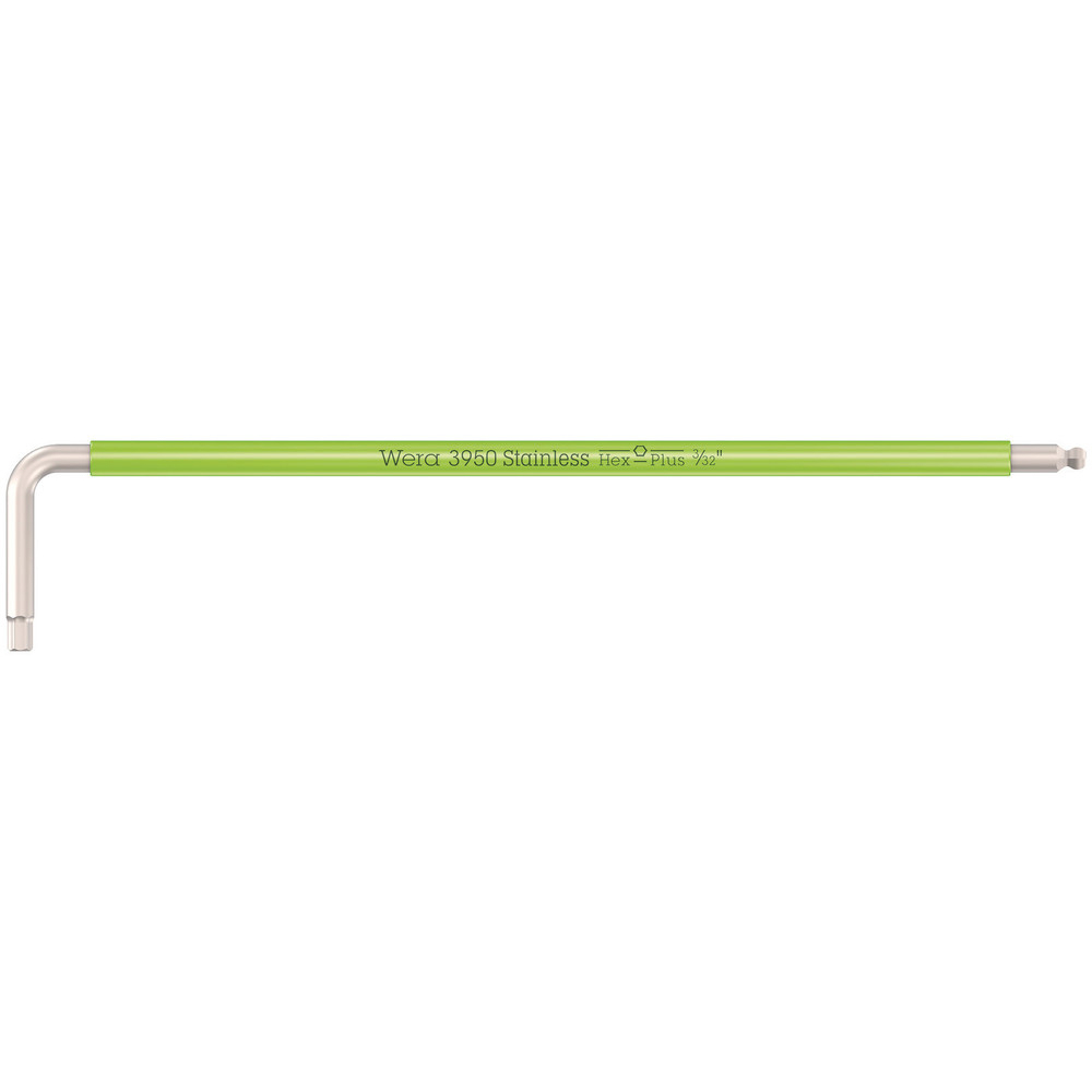 Clés mâles coudées,syst. impérial,acier inoxydable 3950 SPKL Multicolor Hex-Plus 3/32