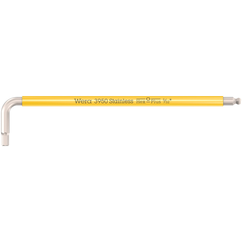 Clés mâles coudées,syst. impérial,acier inoxydable 3950 SPKL Multicolour Hex-Plus 5/32