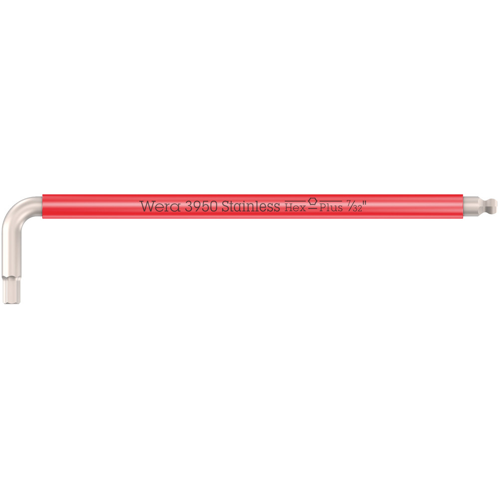 Clés mâles coudées,syst. impérial,acier inoxydable 3950 SPKL Multicolour Hex-Plus 7/32