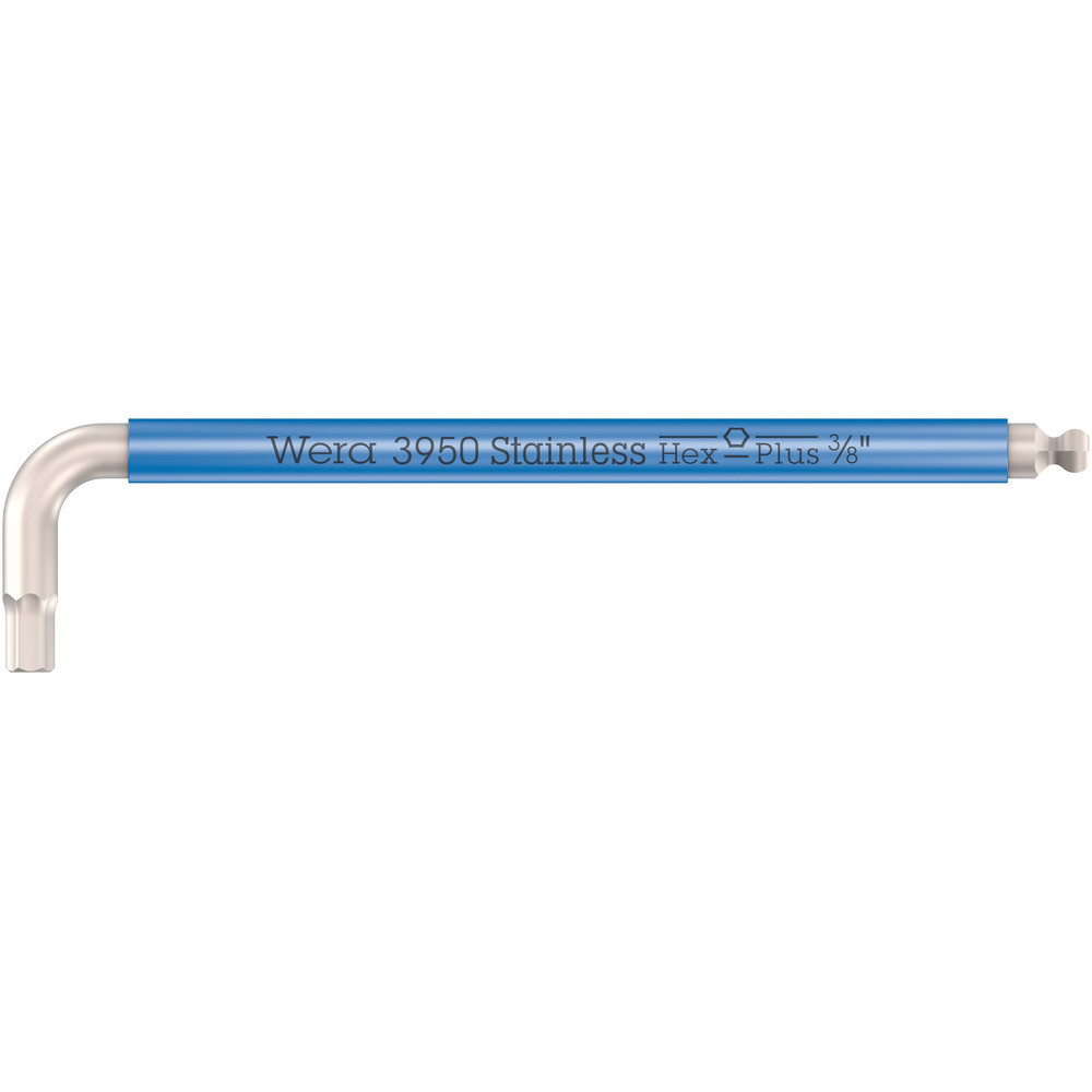 Clés mâles coudées,syst. impérial,acier inoxydable 3950 SPKL Multicolour Hex-Plus 3/8