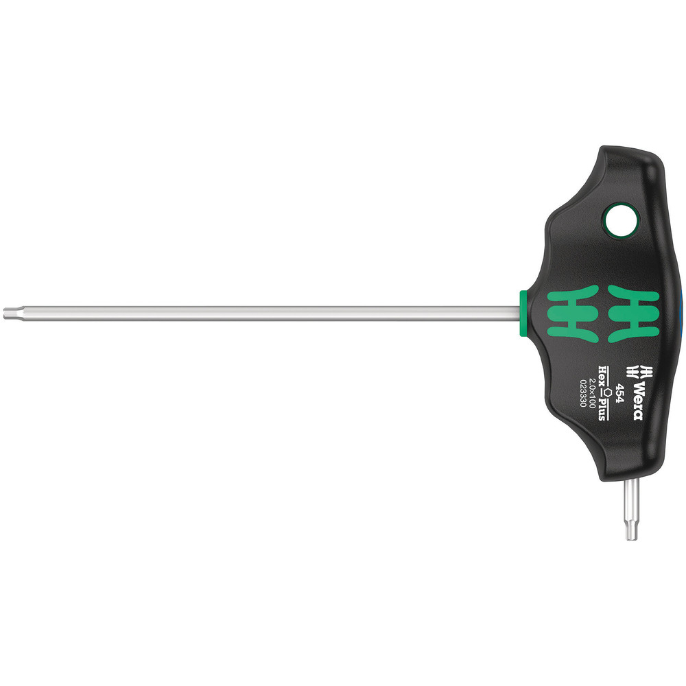 Tournevis hexagonal en T Hex-Plus 454 Hex-Plus 2 x 100 mm WERA - 05023330001