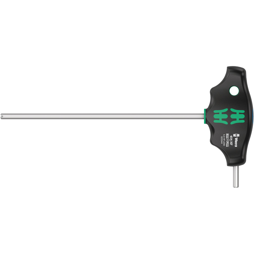 Tournevis hexagonal en T Hex-Plus avec fonction de retenue 454 Hex-Plus HF 5 x 200 mm WERA - 05023344001