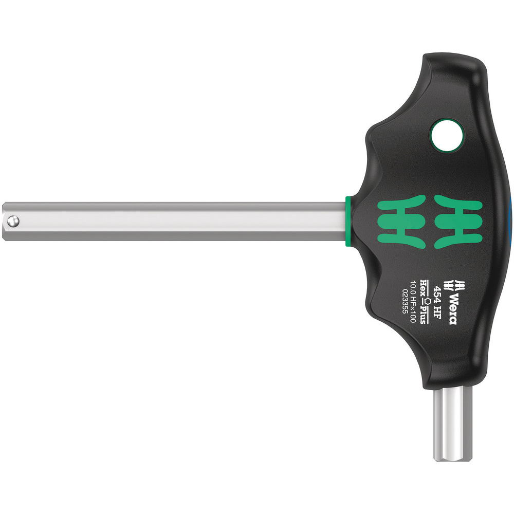 Tournevis hexagonal en T Hex-Plus avec fonction de retenue 454 Hex-Plus HF 10 x 100 mm WERA - 05023354001