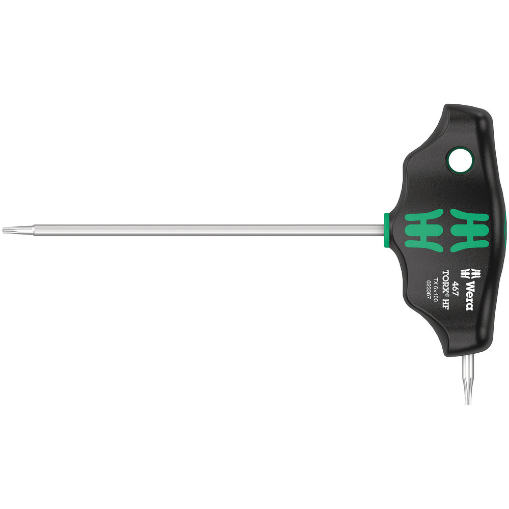 TORX HF Tournevis en T avec fonction de retenue 467 TORX HF 6 x 100 mm WERA - 05023367001