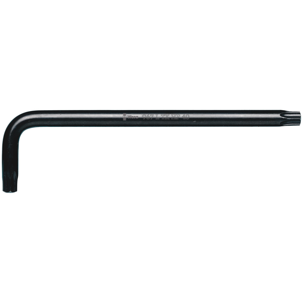  Clés mâles coudées avec fonction de retenue, BlackLaser 967 L TORX HF 27 WERA - 05024166001