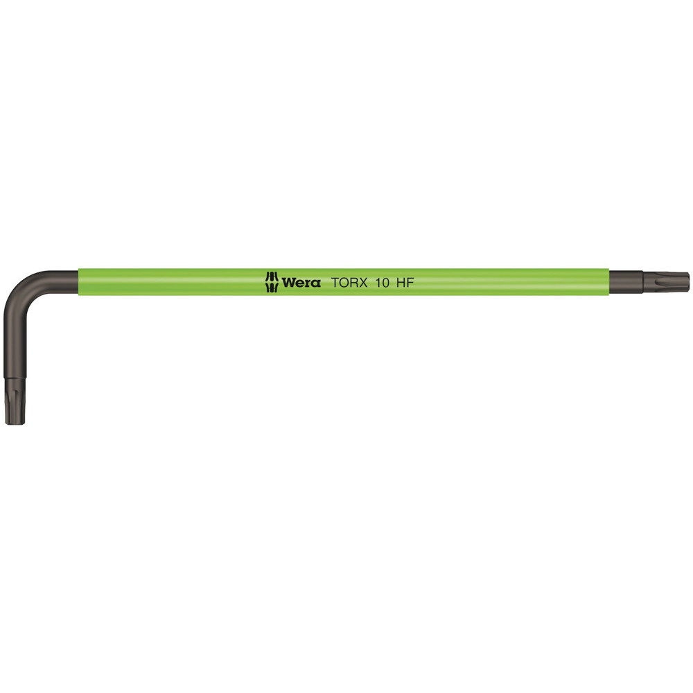  Multicolour Clés mâles coudées avec fonction de retenue 967 SL TORX HF 10 WERA - 05024172001
