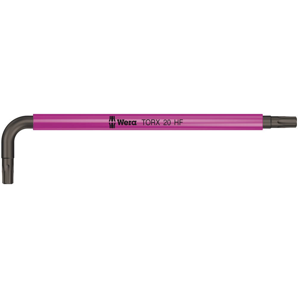  Multicolour Clés mâles coudées avec fonction de retenue 967 SL TORX HF 20 WERA - 05024174001