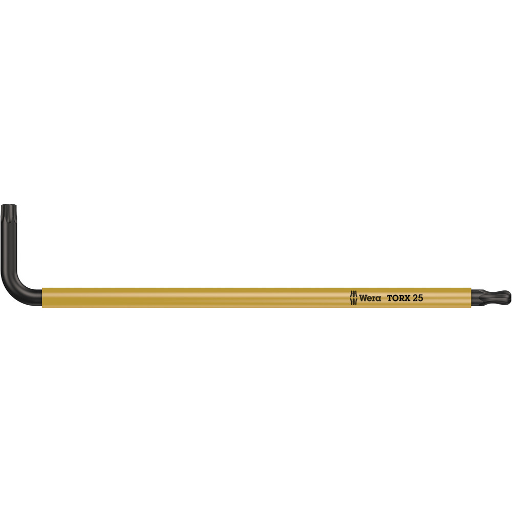 Clés mâles coudées TORX BO Multicolour, BlackLaser 967 SPKL BO TORX 25 WERA - 05024355001