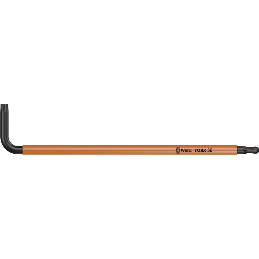 Clés mâles coudées TORX BO Multicolour, BlackLaser 967 SPKL BO TORX 30 WERA - 05024357001