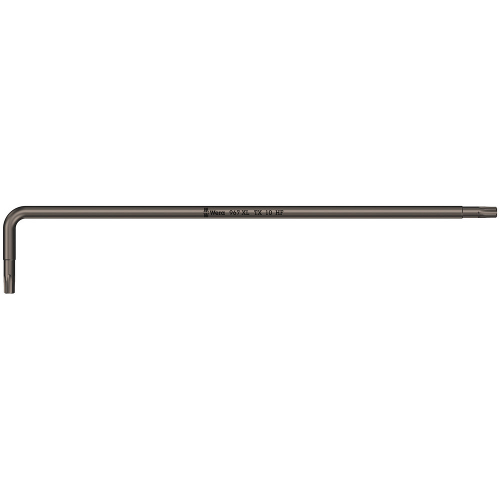 Clés mâles coudées avec fonction de retenue, version longue 967 XL HF TORX 10 WERA - 05024453001