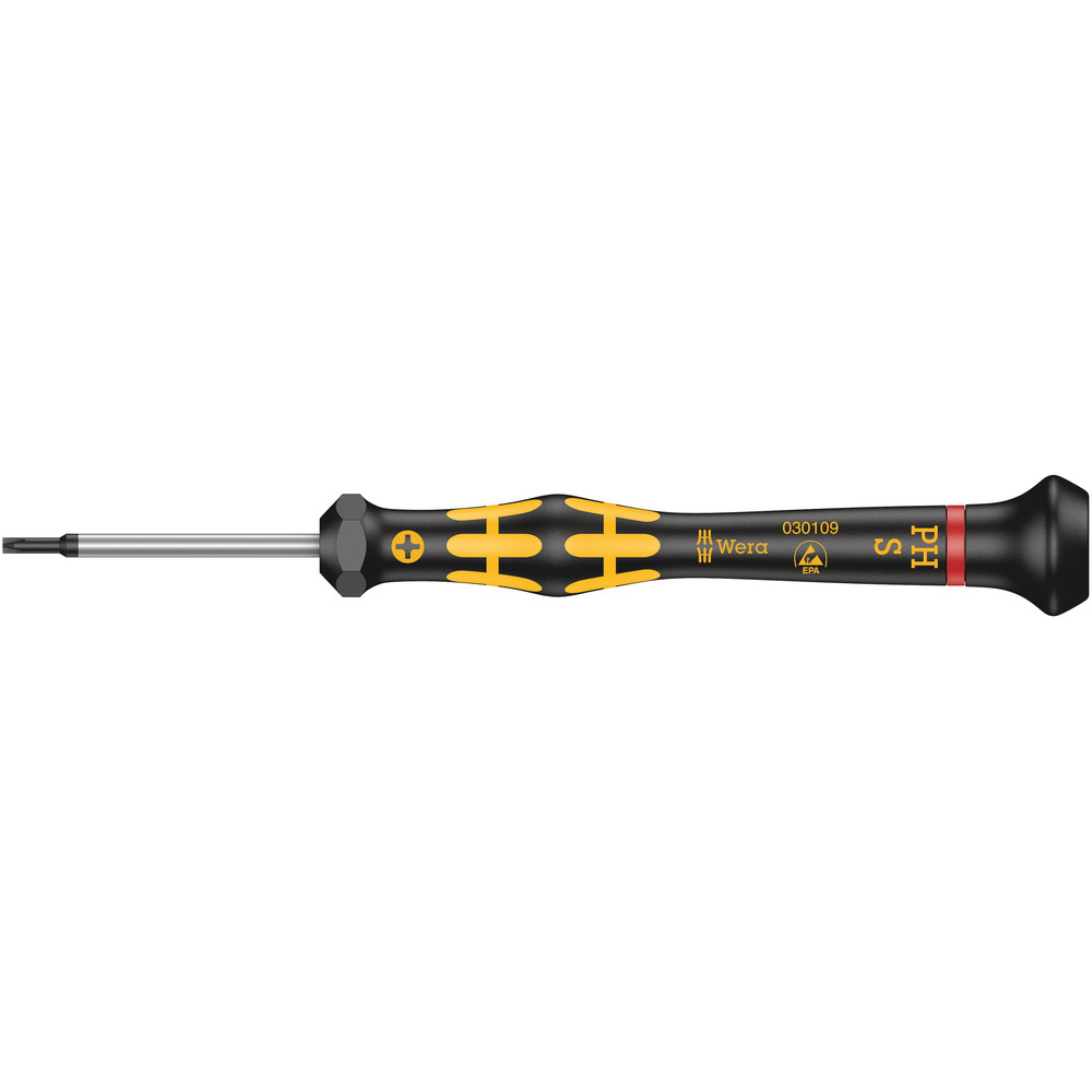 Tournevis pour vis Phillips 1550 PH S ESD Kraftform Micro Wera - 05030109001