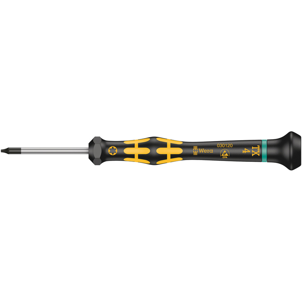 Tournevis Kraftform Micro TORX ESD 1567 ESD Micro TX 4 x 40 mm WERA - 05030120001