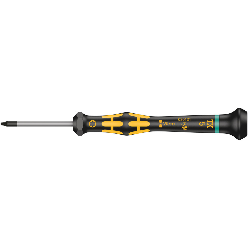 Tournevis Kraftform Micro TORX® ESD 1567 ESD Micro TX 5 x 40 mm WERA - 05030121001