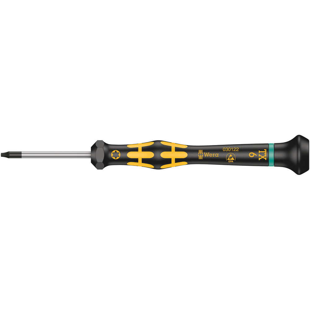 Tournevis Kraftform Micro TORX ESD 1567 ESD Micro TX 6 x 40 mm WERA - 05030122001
