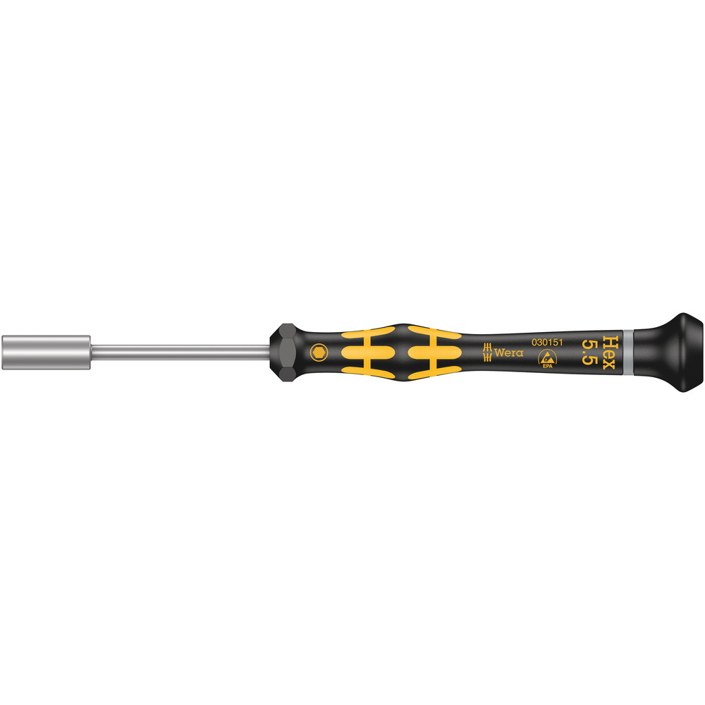 Tournevis ESD à douille Kraftform Micro 1569 ESD Micro 5,5 x 60 mm WERA - 05030151001