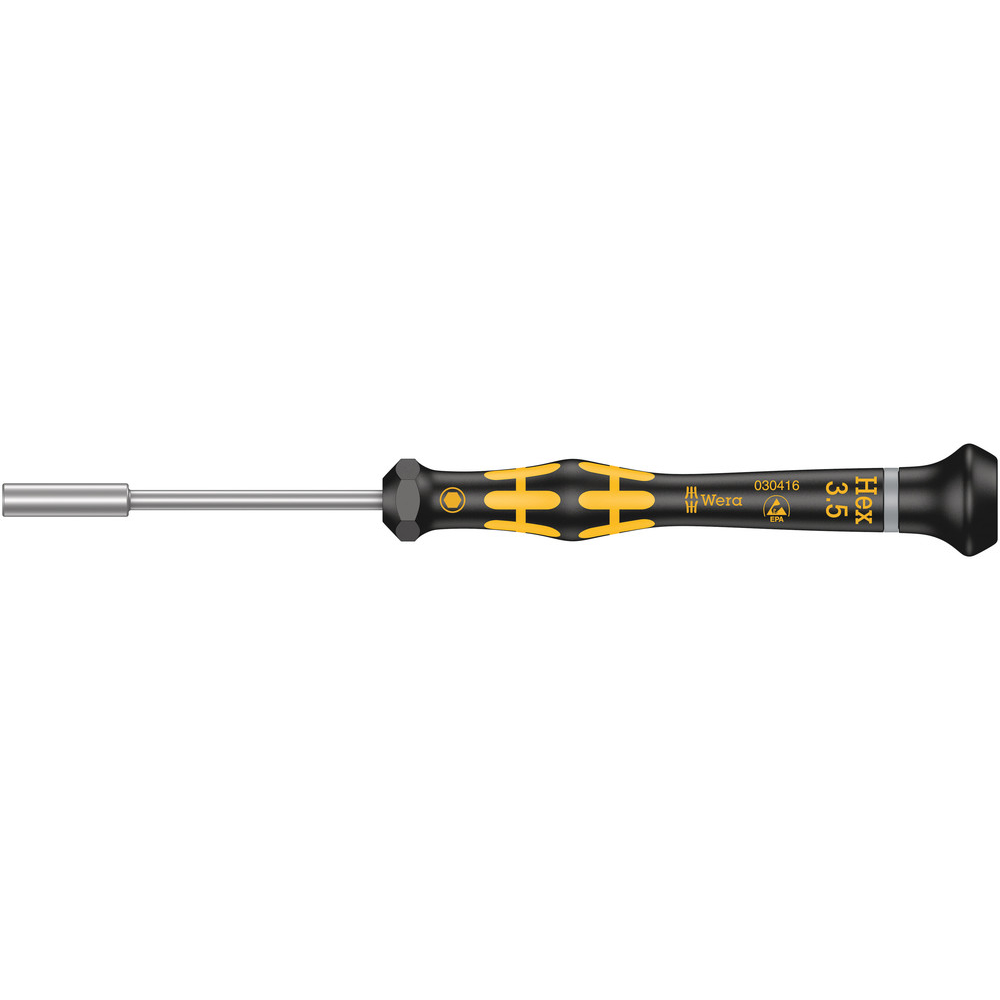 Tournevis ESD à douille Kraftform Micro 1569 ESD Micro 3,5 x 60 mm WERA - 05030416001
