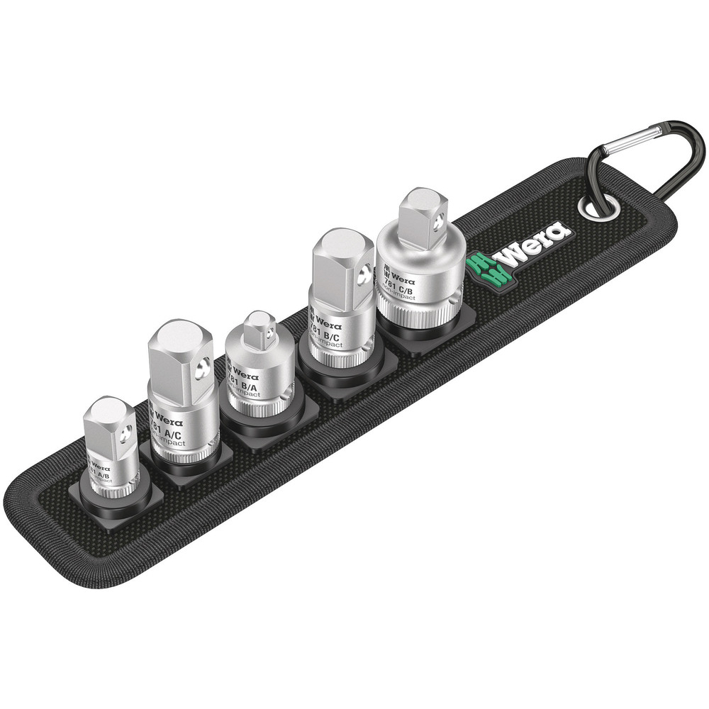 Jeu d'adaptateurs, 5 pièces 781/5 Set 1 Wera - 05042680001