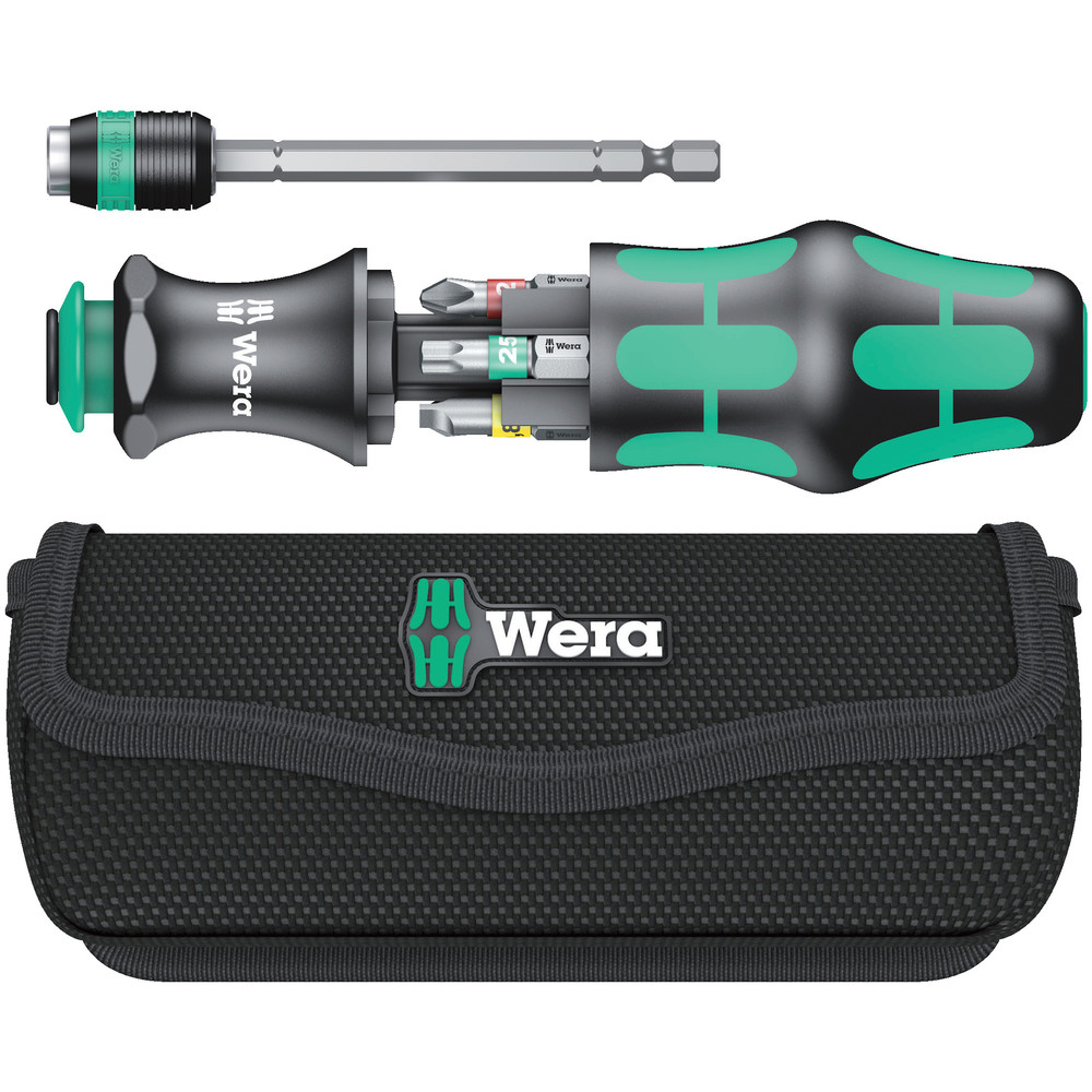 Embout de vissage interchangeable avec localisateur d'outil 1 Kraftform Kompakt WERA 8 pièces - 05051016001
