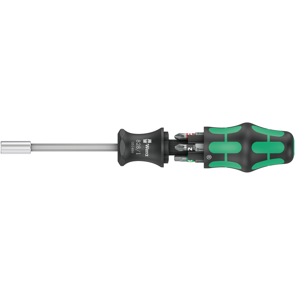 Porte-embout avec réserve, 6 embouts Kraftform Kompakt 27 Set 1 Wera - 05051510001