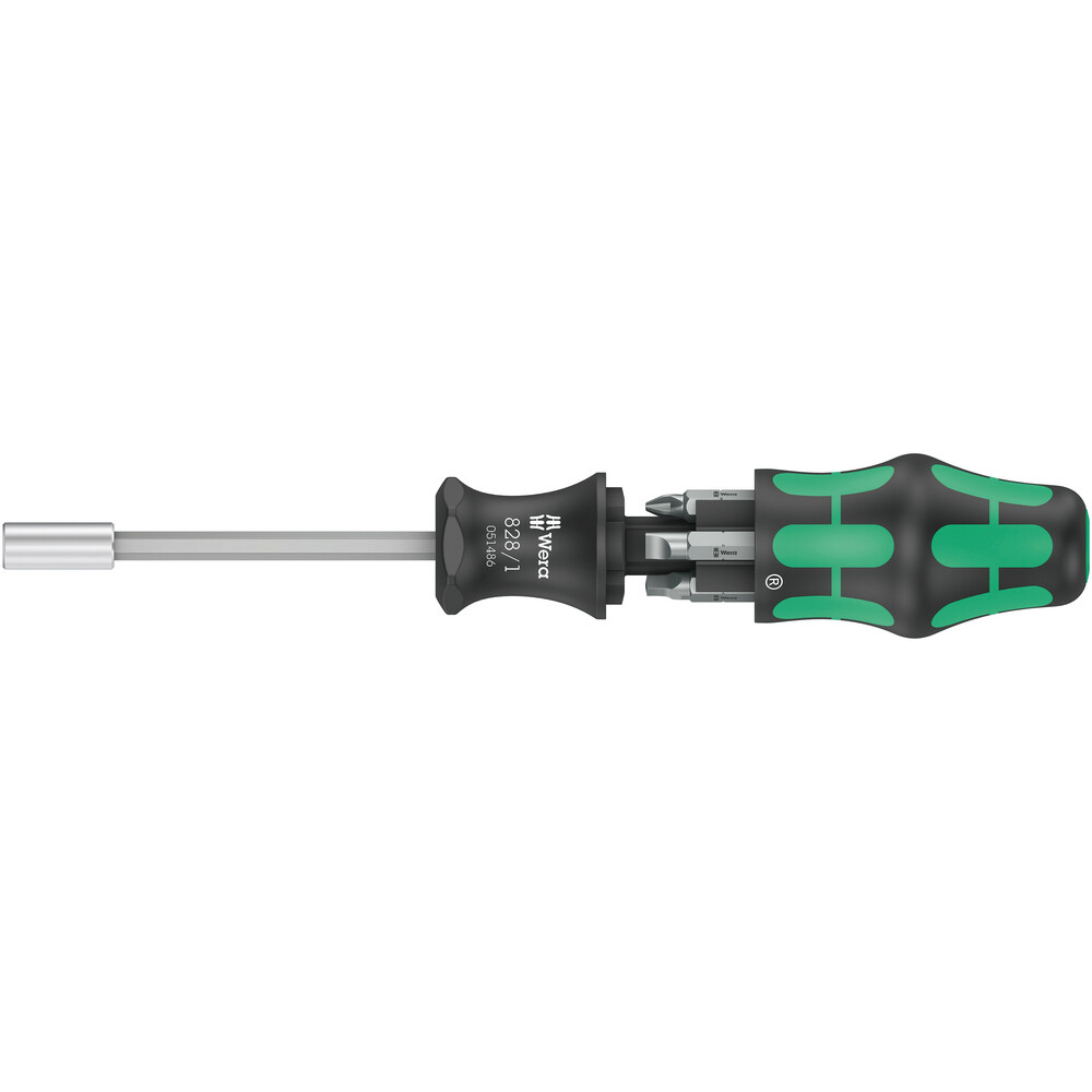 Porte-embout avec réserve, 6 embouts Kraftform Kompakt 27 Imperial Set 1 Wera - 05051512001