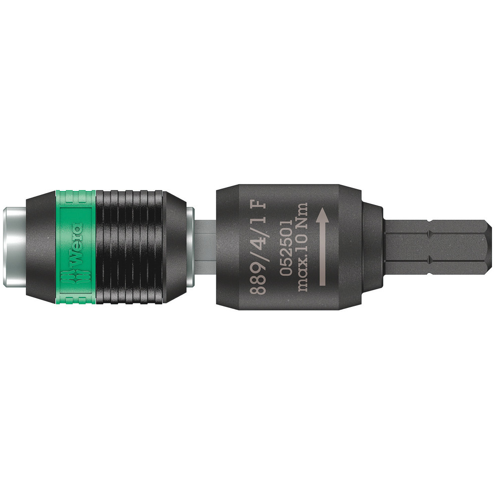Porte-embouts à roue libre Rapidaptor pour tournevis dynamométriques avec manche « revolver » 889/4/1 F Rapidaptor WERA - 05052501001