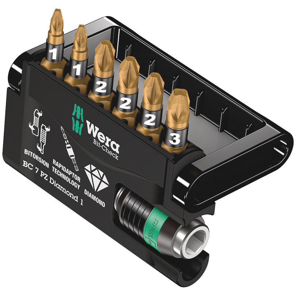 Bit-Check 7 PZ Diamond 1 Bit-Check 7 PZ Diamond 1 WERA - 05057412001