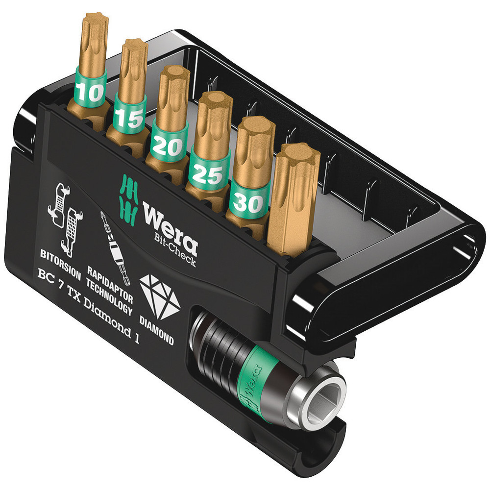 Bit-Check 7 TX Diamond 1 Bit-Check 7 TORX Diamond 1 WERA - 05057415001