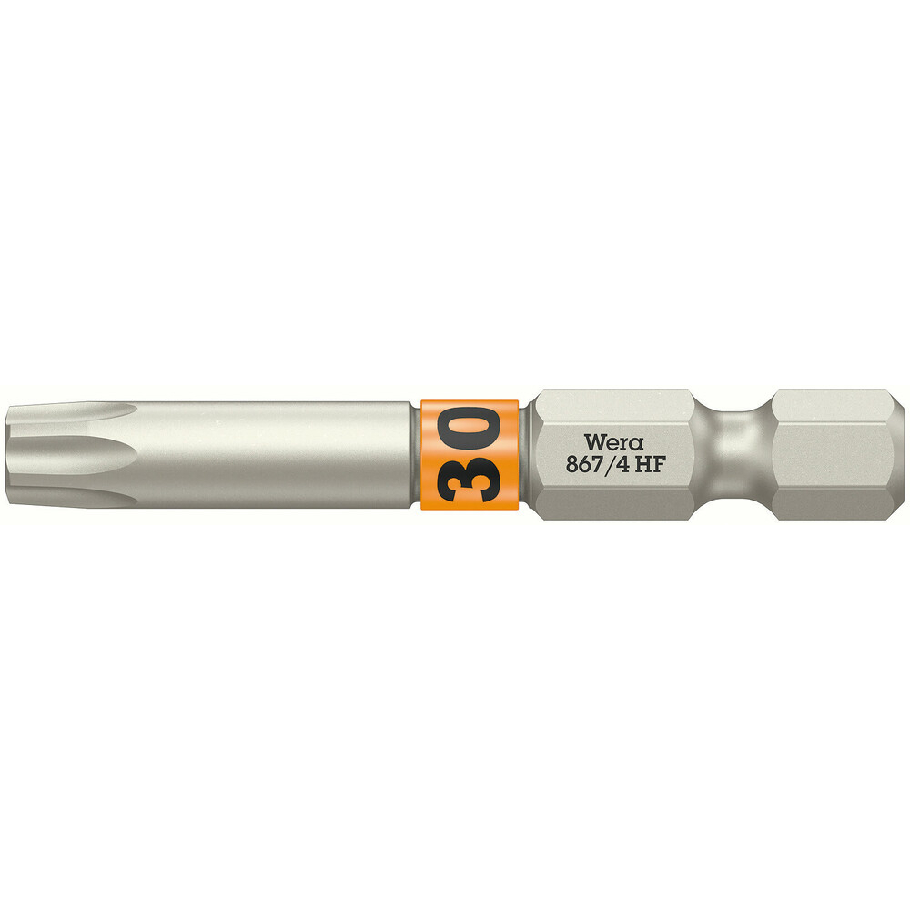 Embout avec fonction de retenue pour vis TORX 867/4 TORX HF 30 x 50 mm Wera - 05060510001