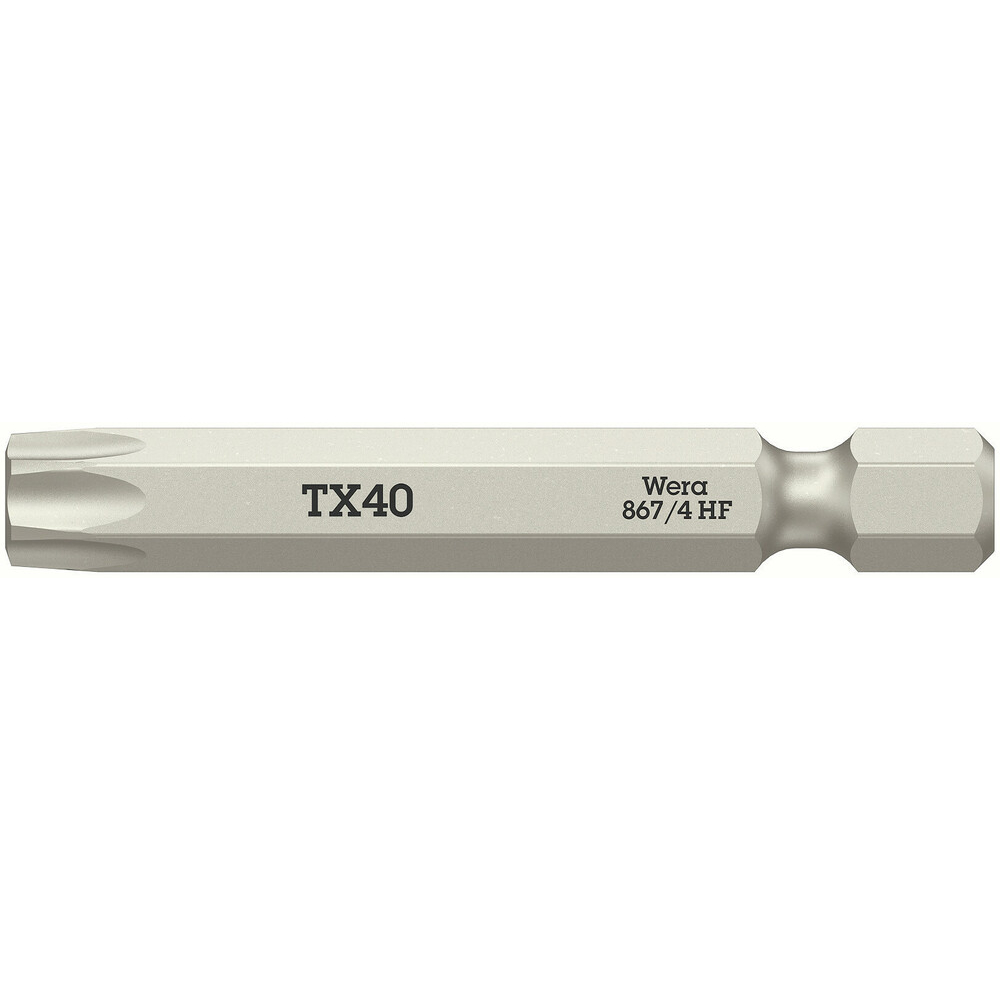 Embout avec fonction de retenue pour vis TORX 867/4 TORX HF 40 x 50 mm Wera - 05060511001