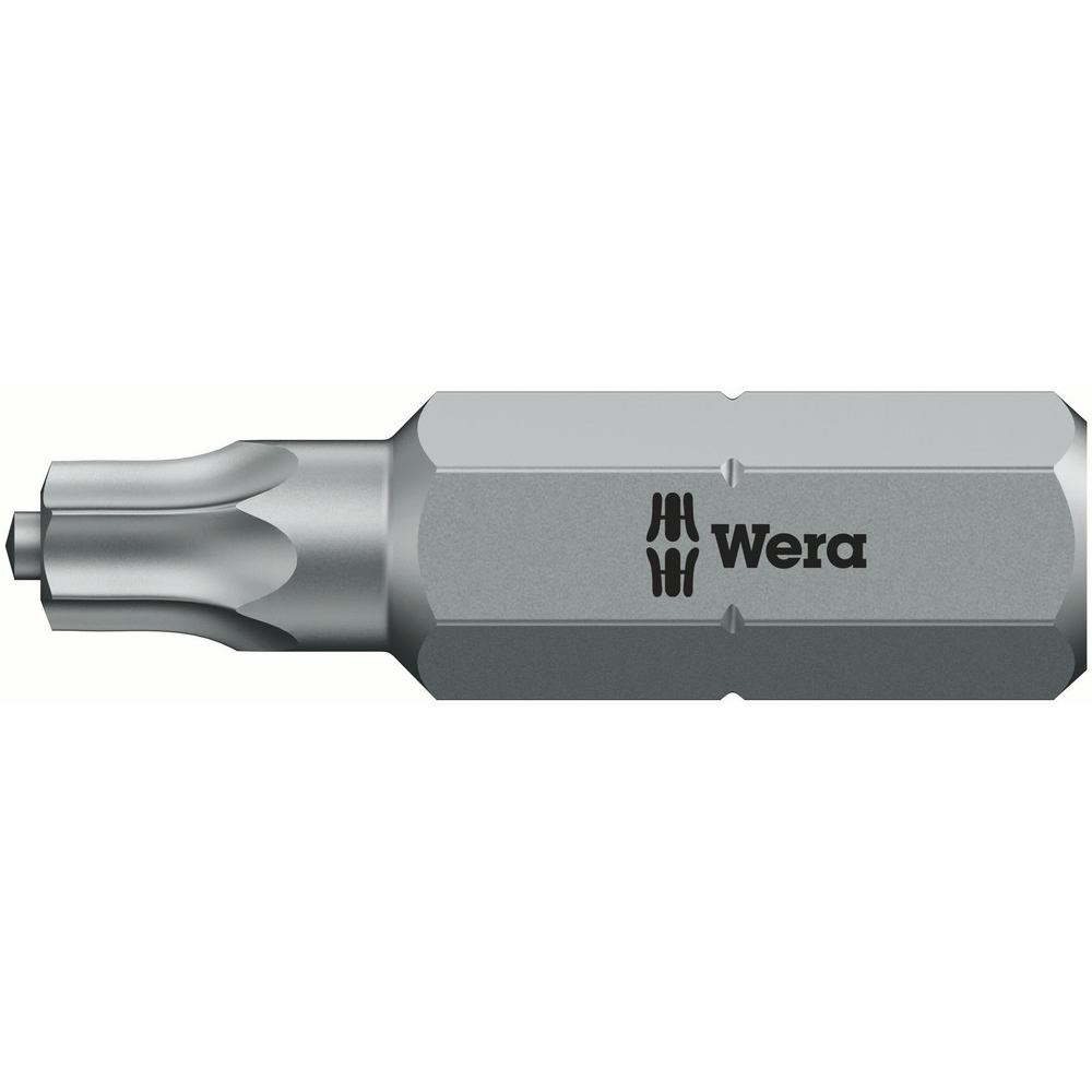Embouts TORX ZA (= avec goupille centrale) 867/1 ZA TX 20 x 25 mm WERA - 05066082001