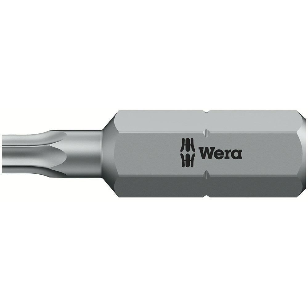 Embouts TORX Z BO (= avec alésage) 867/1 Z BO TORX 15 x 25 mm WERA - 05066505001