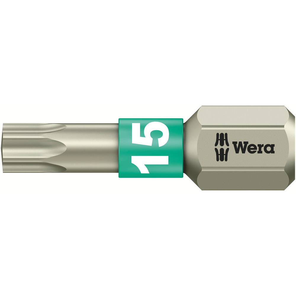Embouts TORX TS, acier inoxydable 3867/1 TS TORX 15 x 25 mm WERA - 05071033001