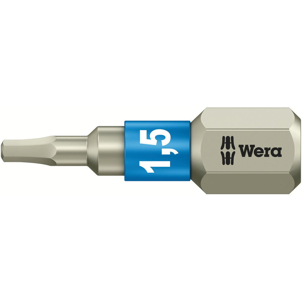 Embouts Hex-Plus, acier inoxydable 3840/1 TS Hex-Plus 1,5 x 25 mm WERA - 05071070001