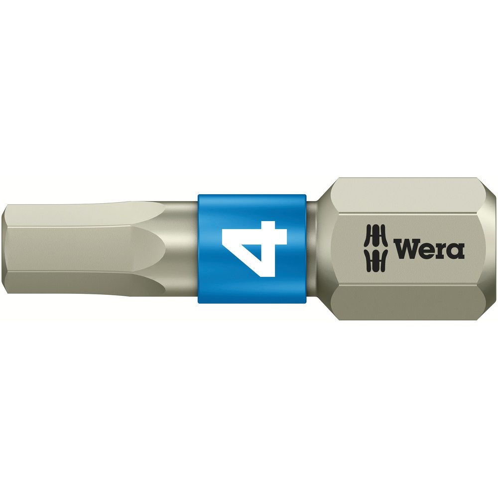 Embouts Hex-Plus, acier inoxydable 3840/1 TS Hex-Plus 4,0 x 25 mm WERA - 05071074001