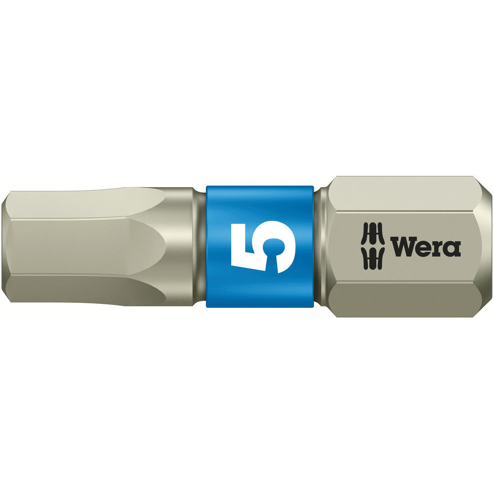 Embouts Hex-Plus, acier inoxydable 3840/1 TS Hex-Plus 5,0 x 25 mm WERA - 05071075001