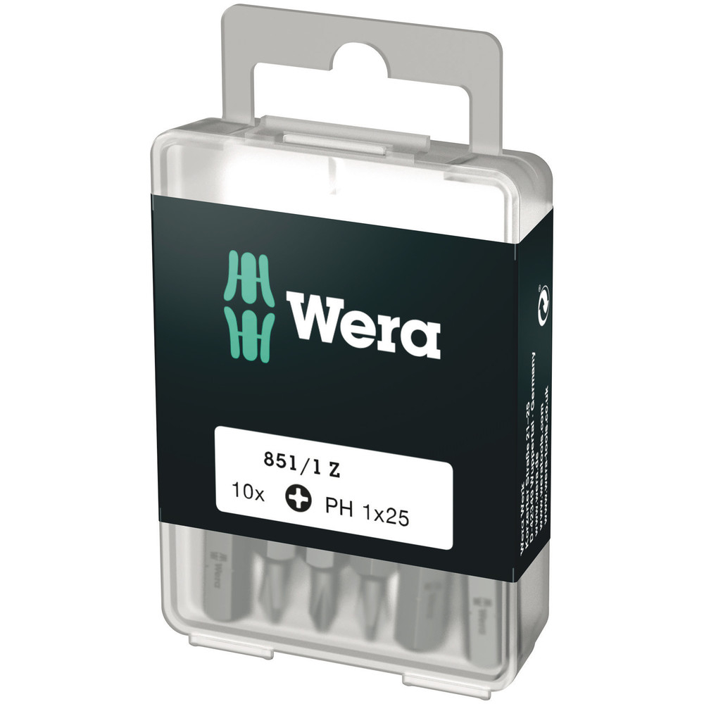 Embouts Z DIY 851/1 Z PH 1 x 25 mm DIY-Box WERA - 05072400001