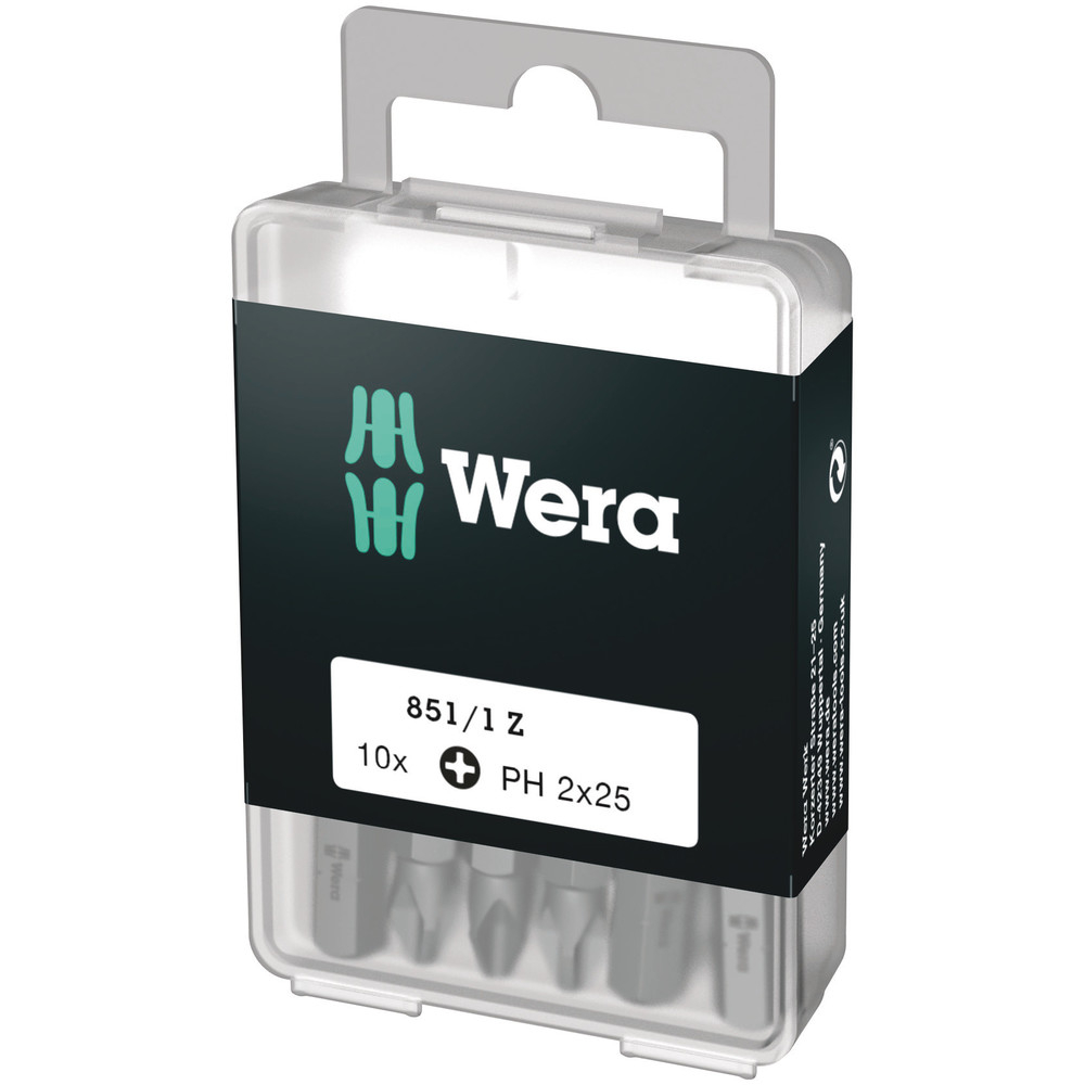 Embouts Z DIY 851/1 Z PH 2 x 25 mm DIY-Box WERA - 05072401001