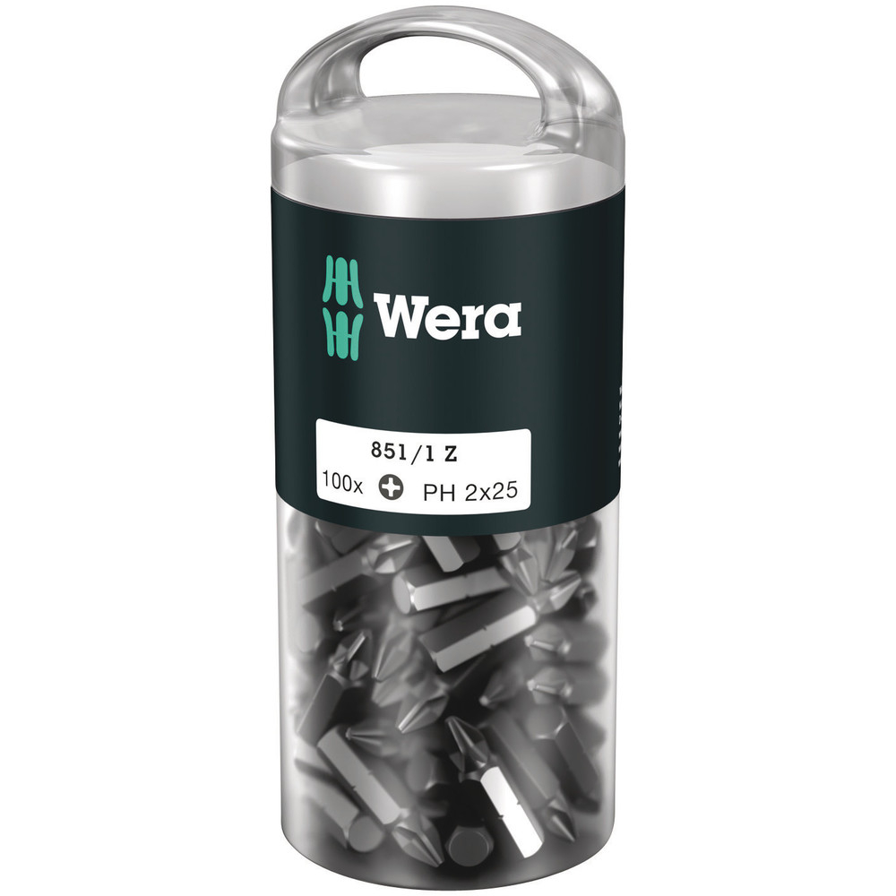 Embouts Z DIY 100 851/1 Z PH 2 x 25 mm DIY-Box WERA - 05072441001