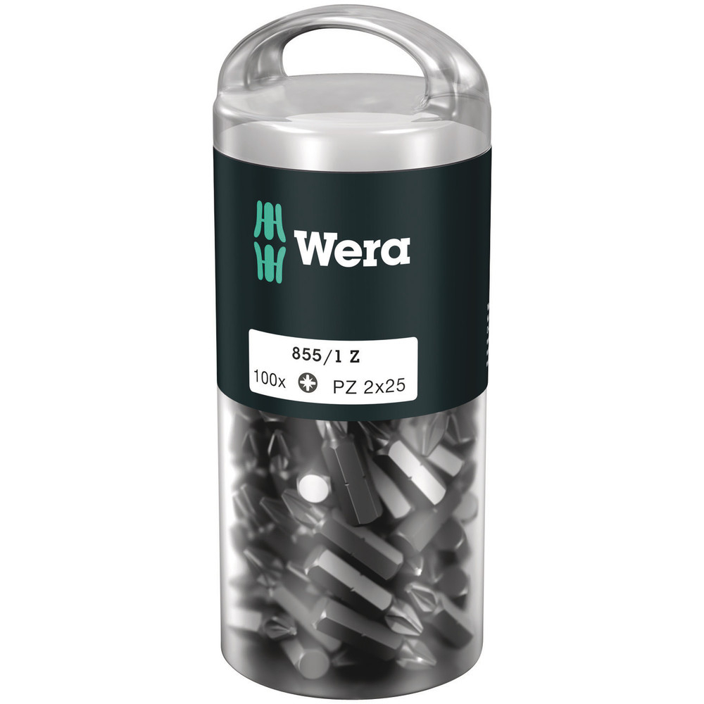 Embouts Z DIY 100 855/1 Z PZ 2 x 25 mm DIY-Box WERA - 05072444001