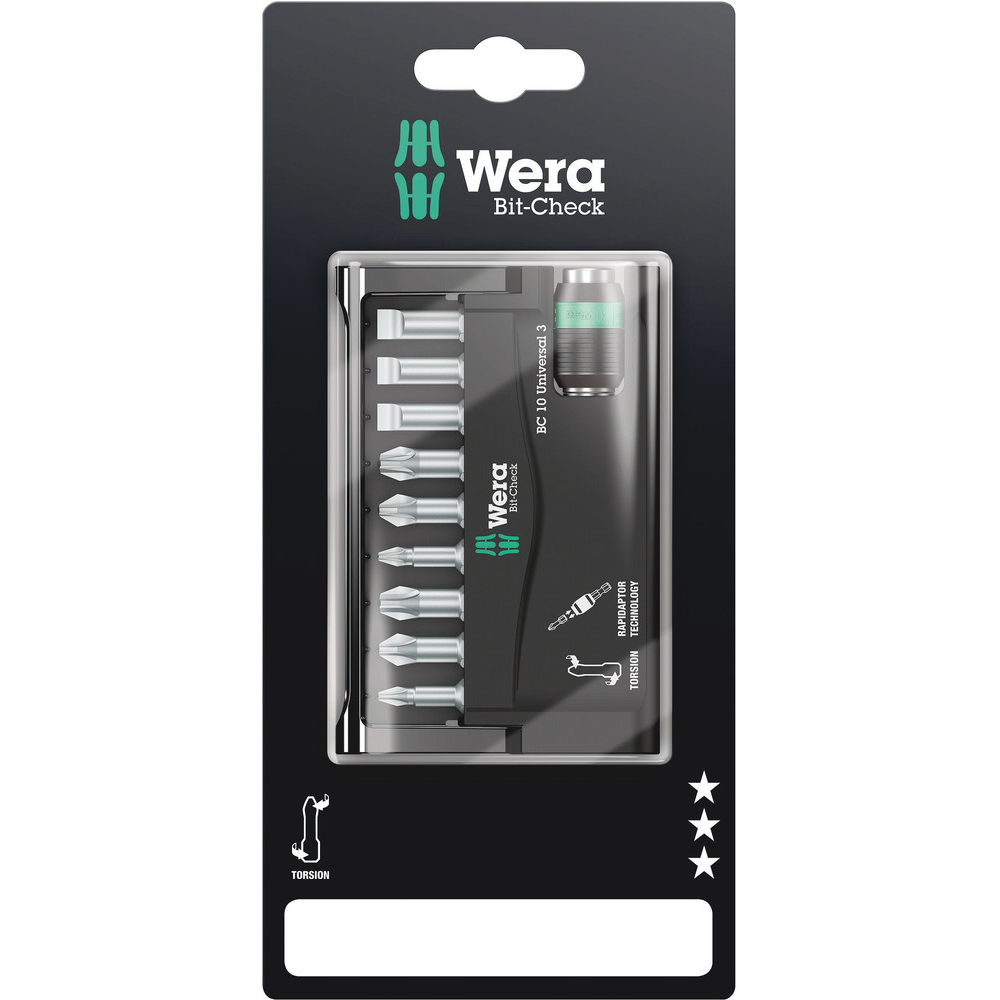 Bit-Check 10 Universal 3 SB Bit-Check 10 Universal 3 SB WERA - 05073410001