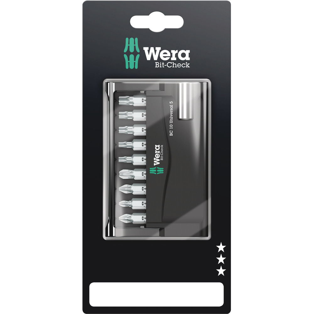 Bit-Check 10 Universal 5 SB Bit-Check 10 Universal 5 SB WERA - 05073416001