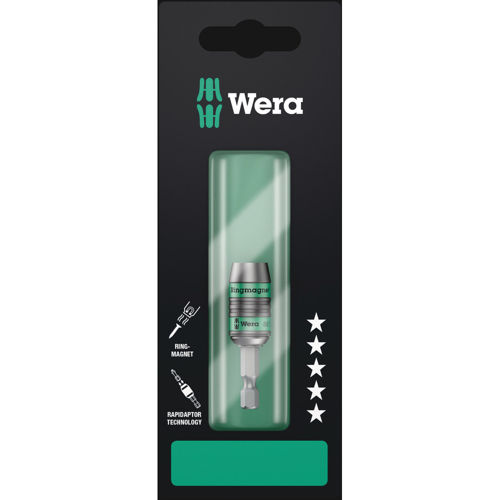 Porte-embouts universel Rapidaptor, à aimant annulaire 887/4 RR SB WERA - 05073511001