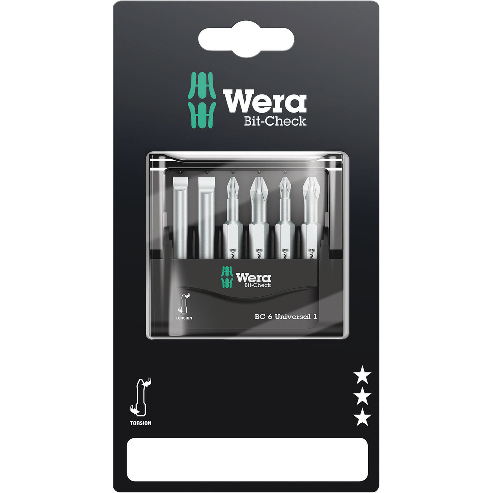 Bit-Check 6 Universal 1 SB Bit-Check 6 Universal 1 SB WERA - 05073635001