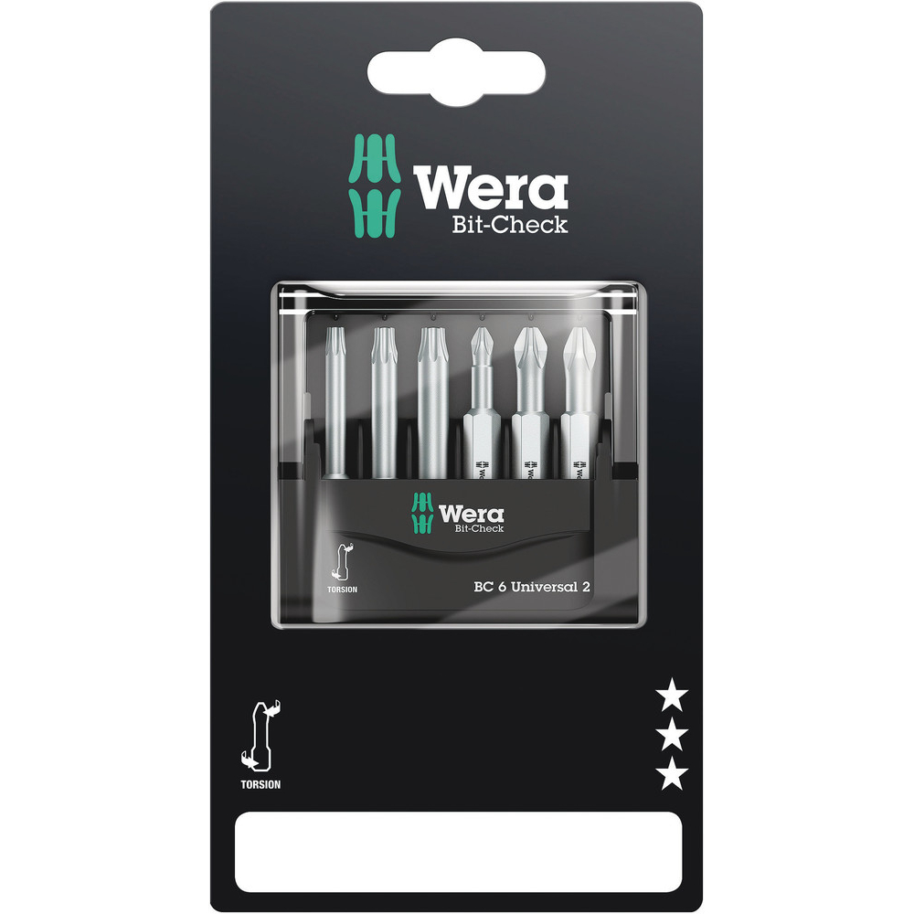 Bit-Check 6 Universal 2 SB Bit-Check 6 Universal 2 SB WERA - 05073638001
