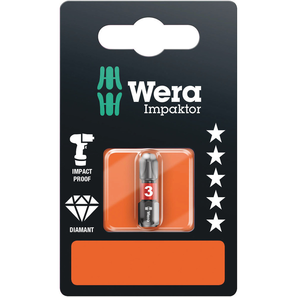 Embouts IMP DC SB Impaktor 851/1 IMP DC PH 3 x 25 mm SB WERA - 05073917001