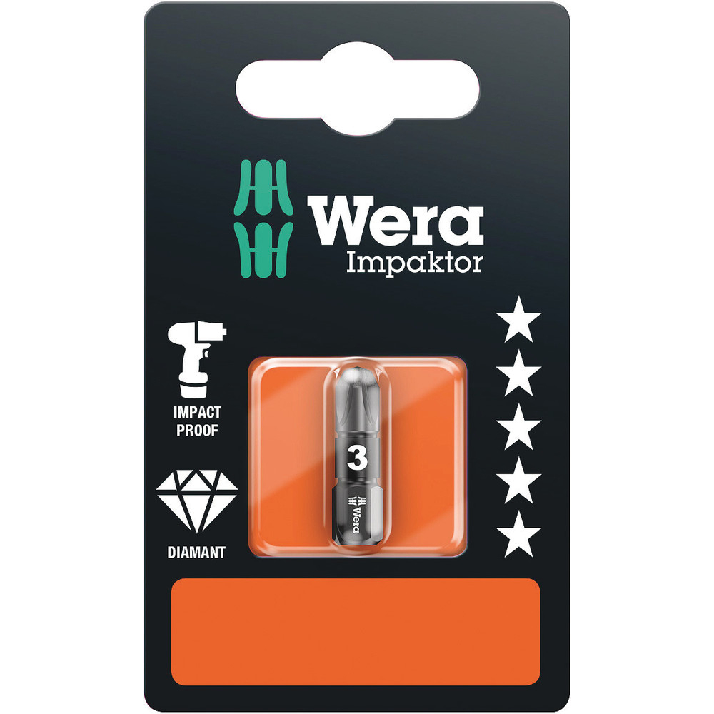 Embouts IMP DC SB Impaktor 855/1 IMP DC PZ 3 x 25 mm SB WERA - 05073922001