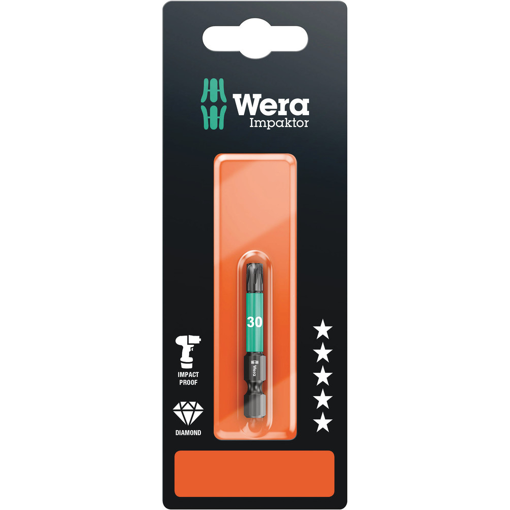 Embouts IMP DC SB Impaktor 867/4 IMP DC TORX 30 x 50 mm SB WERA - 05073966001