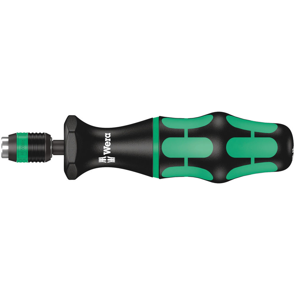 Tournevis dynamométriques à couple préréglé (2,5-29,0 in. lbs.) avec mandrin à serrage rapide Rapidaptor, taille du manche 105 mm 7465 2,5 in.lbs. WERA - 05074720001