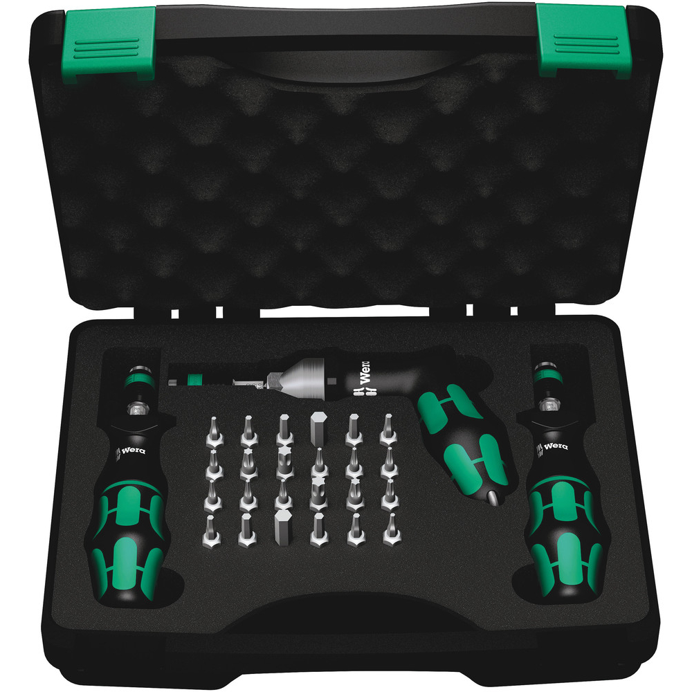 Jeu de tournevis dynamométriques Kraftform 0,3-6,0 Nm 7440/41/42 WERA - 05074739001